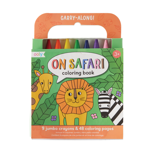 Carry-Along Crayon & Coloring Book Kit-Sea Life - mulberrycottage