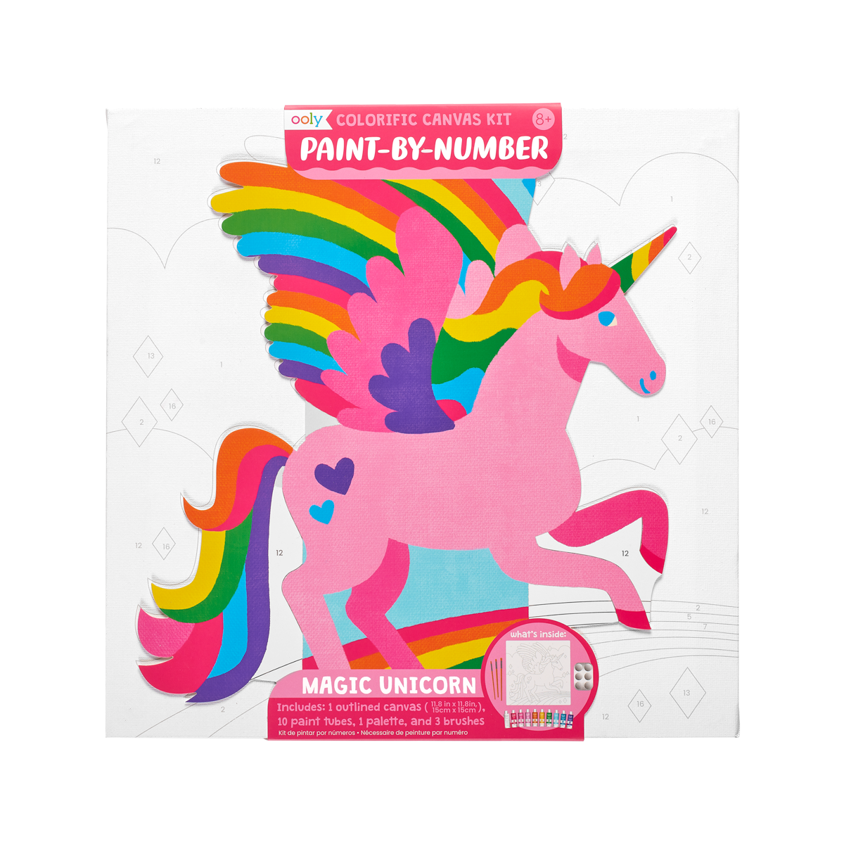 Wholesale Confetti Hound & Library - DIY Paint by Numbers Kit for